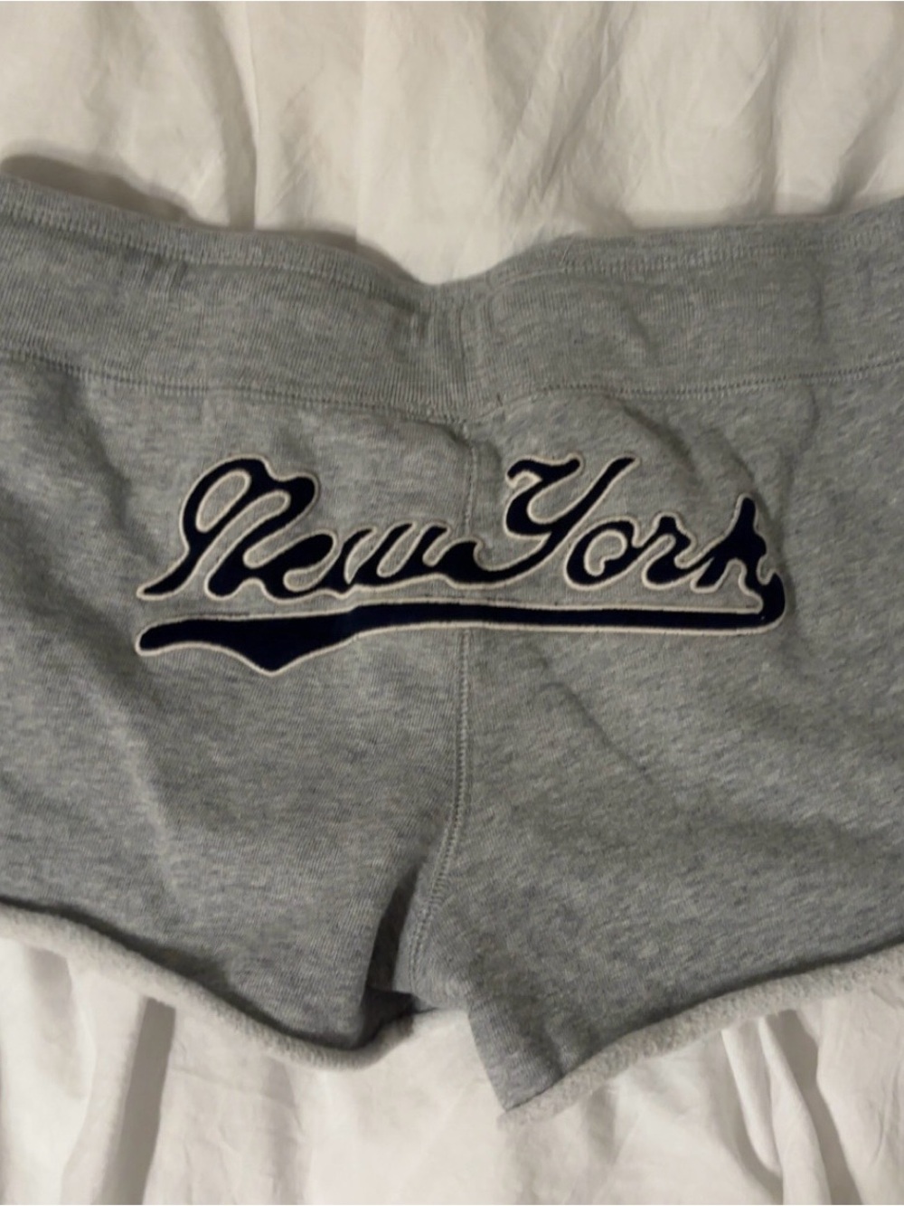 Brandy Melville rare Grey 'New York sweat short